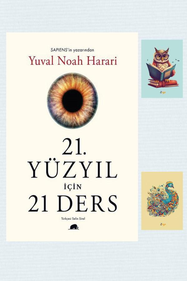 Kolektif Kitap 21. Yüzyıl Için 21 Ders - Yuval Noah Harari - - 9786052205082 (2 Not Defterli) - Kolektif Kitap - Image 1