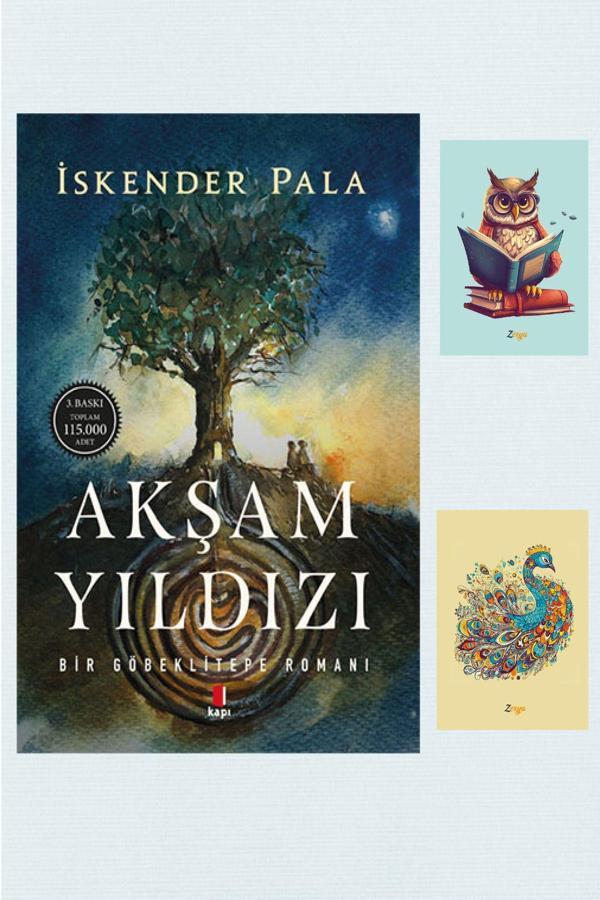 Dara Yayınları Akşam Yıldızı - Bir Göbeklitepe Romanı - Iskender Pala 9786057838407 (2 Not Defterli) - Dara - Image 1