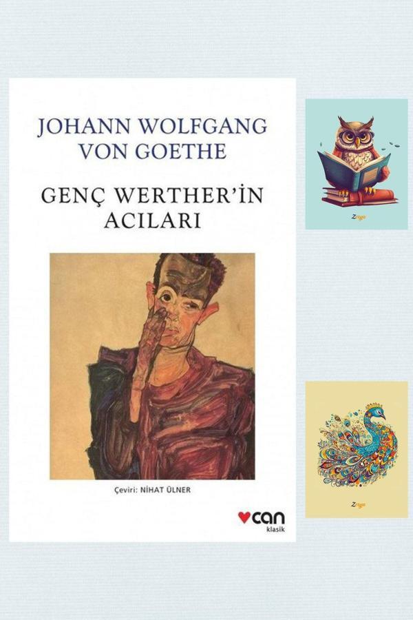 Dara Yayınları Genç Werther'İn Acıları - Johann Wolfgang Goethe - Can Yayınları - 9789750738920 - Not Defterli Seti - Dara - Image 1