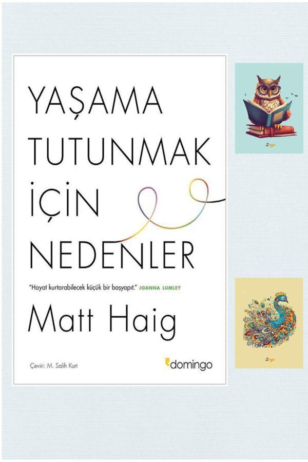 Dara Yayınları Yaşama Tutunmak İçin Nedenler 9786051982656 - Domingo - Matt Haig (2 Not Defterli) - Dara - Image 1