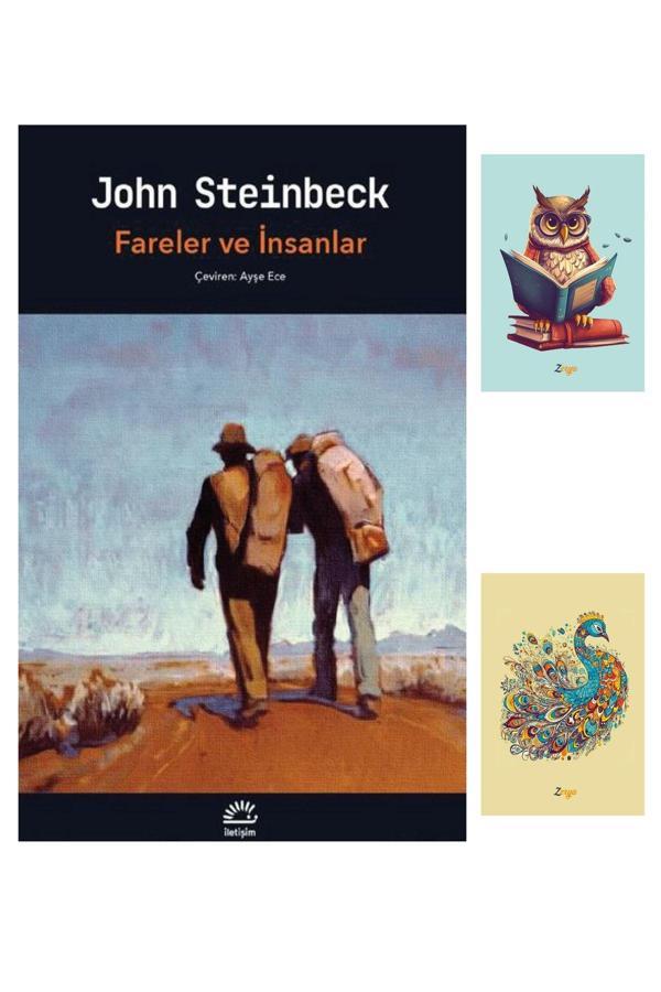 Dara Yayınları Fareler Ve Insanlar John Steinbeck - 9789750531293 (2 Not Defterli) - Dara - Image 1