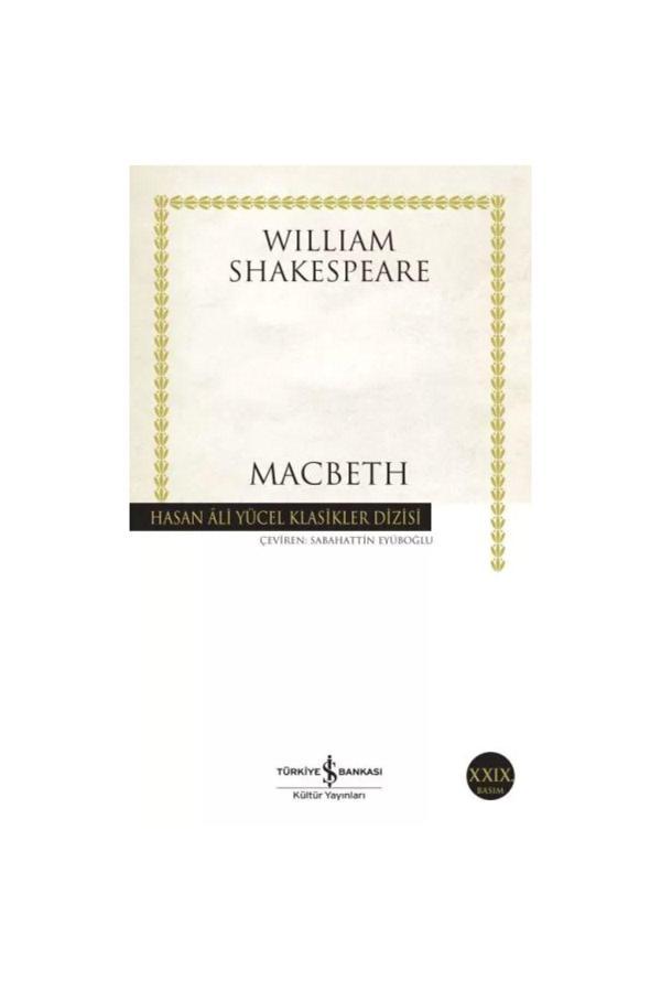 İş Bankası Kültür Yayınları Macbeth - Hasan Ali Yücel Klasikleri - İş Bankası Kültür Yayınları - Image 1
