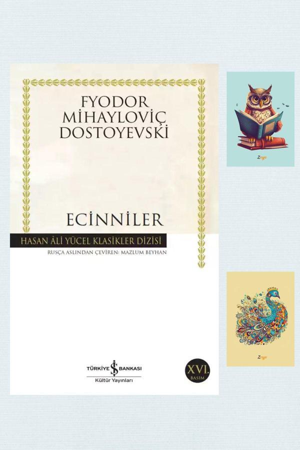 Dara Yayınları Ecinniler - Hasan Ali Yücel Klasikleri- Iki Adet Not Defteri- 9786053605669-Not Defteri Seti - Dara - Image 1