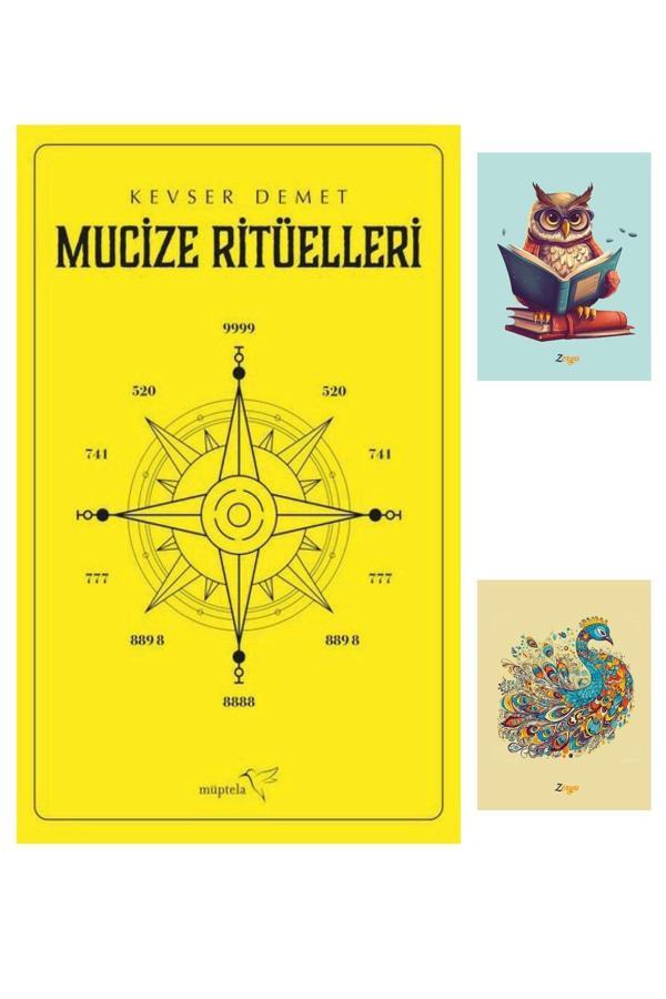 Müptela Yayınları Mucize Ritüelleri 9786258446067 - Kevser Demet - Not Defterli Seti - Müptela Yayınları - Image 1