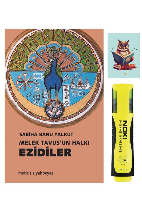 Dara Yayınları Melek Tavusun Halkı Ezidiler-Sabiha Banu Yalkut Metis Yayıncılık-Sarı Fosforlu Kalem - Defterli Seti - Dara - Image 1