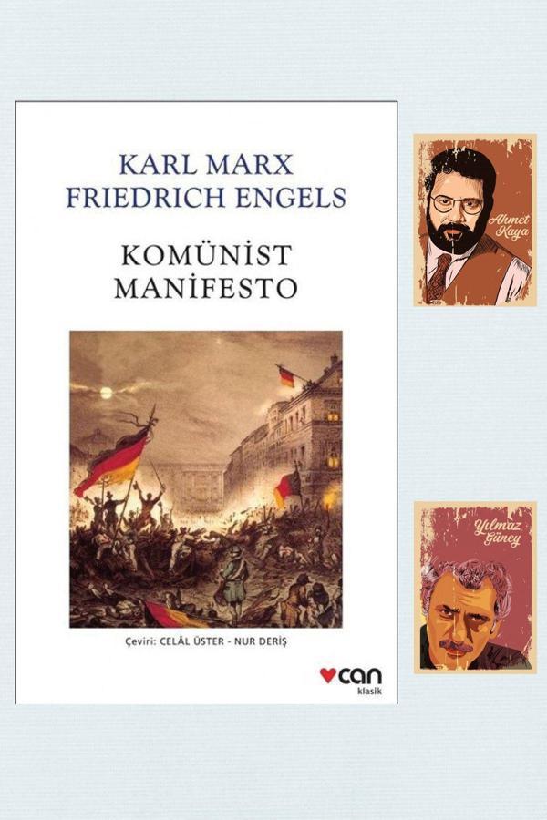 Dara Yayınları Komünist Manifesto - Karl Marx - Friedrich Engels Can Yayınları A. Kaya Y. Güneyli Not Defteri Seti - Dara - Image 1