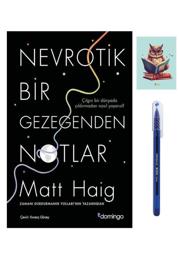 Dara Yayınları Nevrotik Bir Gezegenden Notlar 9786051981086 - Domingo - Matt Haig (Tükenmez Kalem Ve Not Defterli) - Dara - Image 1