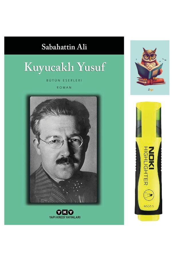 Yapı Kredi Yayınları Kuyucaklı Yusuf - Sabahattin Ali - Sarı Fosforlu Kalem -Not Defter Seti - Yapı Kredi Yayınları - Image 1
