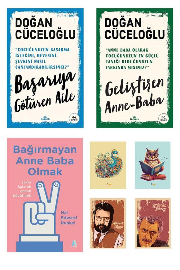 Dara Yayınları Geliştiren Anne Baba - Başarıya Götüren Aile - Doğan Cüceloğlu - Bağırmayan Anne Baba Olmak Seti - Dara - Image 1