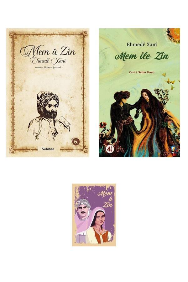 Dara Yayınları Mem U Zin - Mem Ile Zin Özel Kürtçe Türkçe Seti - Not Defterli - Dara - Image 1