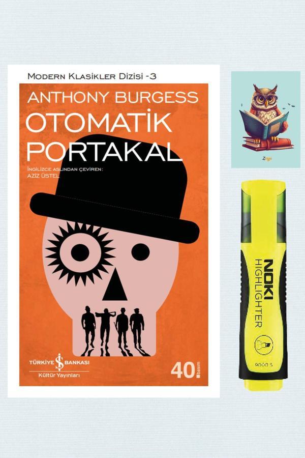 Dara Yayınları Otomatik Portakal - Anthony Burgess - İş Bankası Kültür Yayınları - Fosforlu Kalem - Not Defter Seti - Dara - Image 1