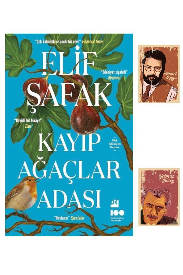 Dara Yayınları Kayıp Ağaçlar Adası - Elif Şafak - Doğan Kitap - 9786256843158 - A. Kaya Y. Güneyli Not Defteri Seti - Dara - Image 1