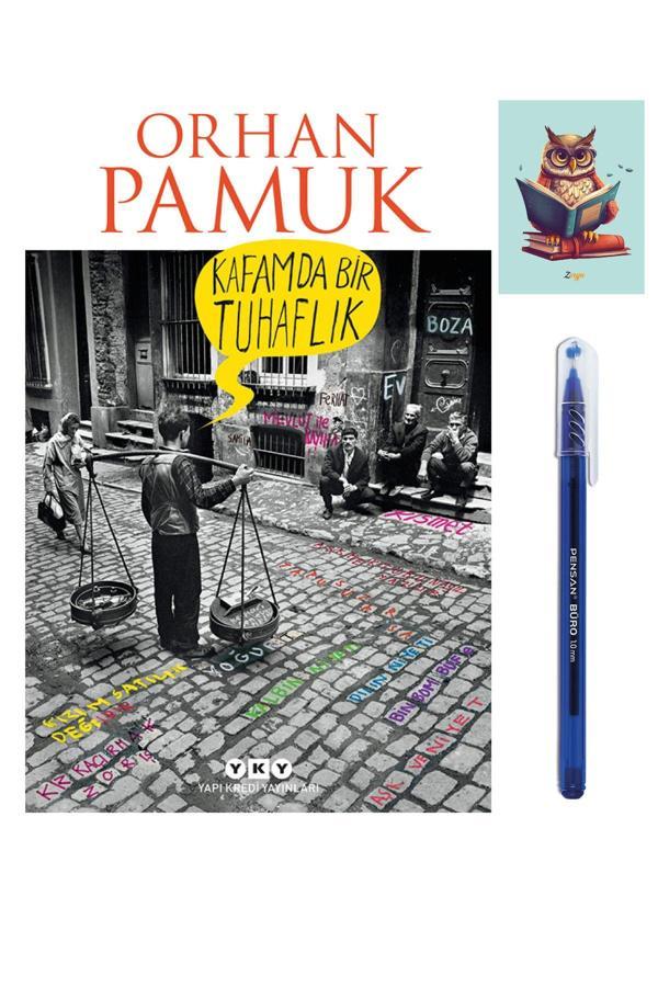 Yapı Kredi Yayınları Kafamda Bir Tuhaflık -  Orhan Pamuk 9789750830884 - Büro Mavi Tükenmez Kalem - Yapı Kredi Yayınları - Image 1
