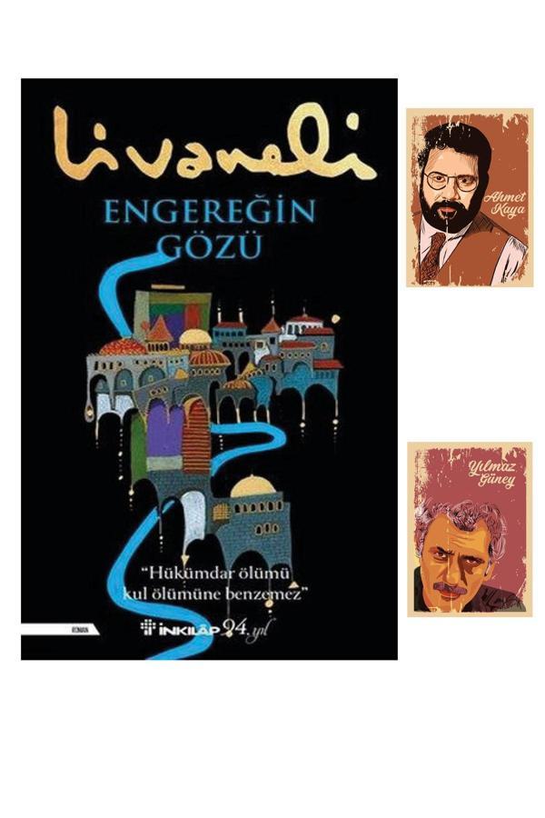 Dara Yayınları Engereğin Gözü Romanı - Zülfü Livaneli Kitapları - Ahmet Kaya Defterli (2 Not Defterli) - Dara - Image 1