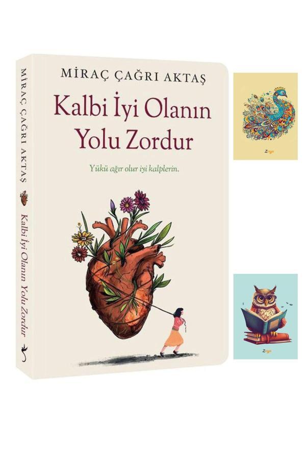 Dara Yayınları Miraç Çağrı Aktaş - Kalbi İyi Olanın Yolu Zordur (2 Not Defterli) - Dara - Image 1