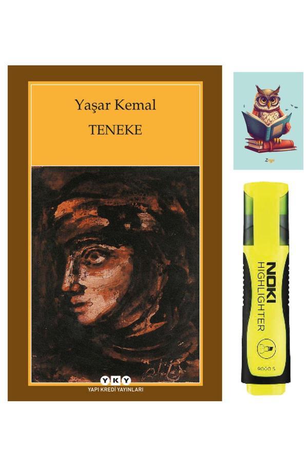Yapı Kredi Yayınları Teneke - Yaşar Kemal - Sarı Fosforlu Kalem - Not Defter Seti - Yapı Kredi Yayınları - Image 1