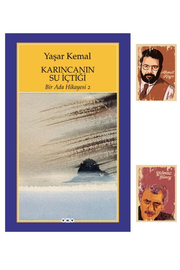 Yapı Kredi Yayınları Bir Ada Hikayesi 2 - Karıncanın Su Içtiği - Yaşar Kemal - - Defterli Seti - Yapı Kredi Yayınları - Image 1