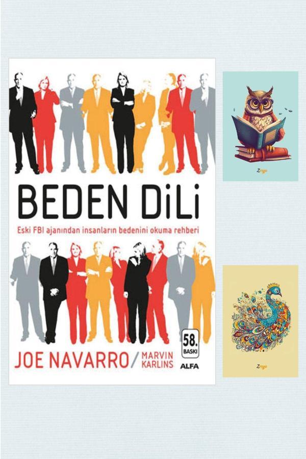 Dara Yayınları Beden Dili - Joe Navarro 9786051060484 Not Defterli Seti - Dara - Image 1