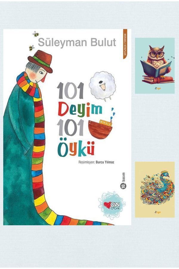Dara Yayınları 101 Deyim 101 Öykü - Süleyman Bulut - Can Yayınları - 9789750724718  (2 Not Defterli) - Dara - Image 1
