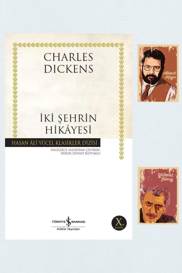 Dara Yayınları İki Şehrin Hikayesi - Hasan Ali Yücel Klasikler - Charles Dickens - Ahmet Kaya (2 Not Defterli) - Dara - Image 1
