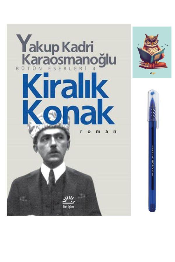 Dara Yayınları Kiralık Konak - Yakup Kadri Karaosmanoğlu - İletişim Yayıncılık - Büro Mavi Tükenmez Kalem - Dara - Image 1