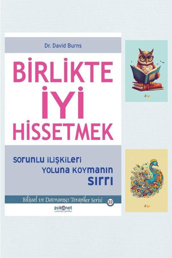 Psikonet Birlikte İyi Hissetmek - David Burns - 9786056865466 - Not Defterli Seti - Psikonet - Image 1