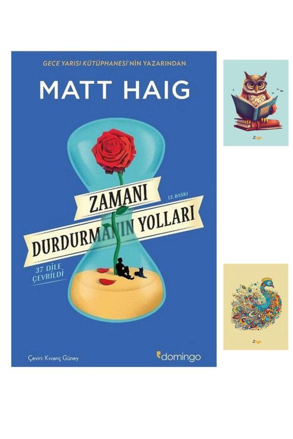 Dara Yayınları Zamanı Durdurmanın Yolları 9786051980560 - Domingo - Matt Haig (2 Not Defterli) - Dara - Image 1