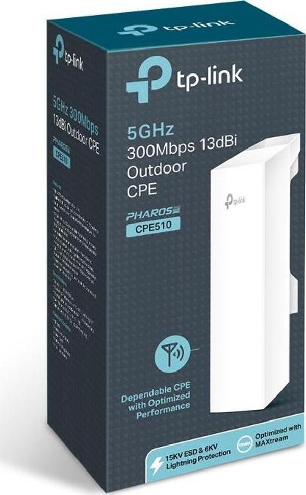 TP-Link Outdoor 300 Mbps 13Dbi Dış Mekan Access Point Cpe510 - Image 1