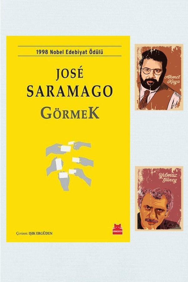 Kırmızı Kedi Görmek - Jose Saramago 9786052981320 Defterli Seti - Image 1