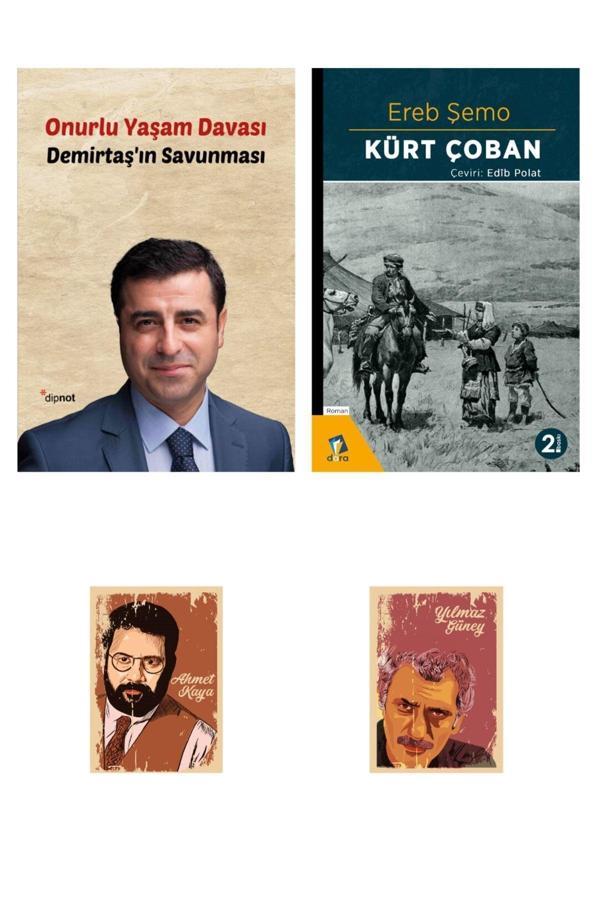 Dara Yayınları Selahattin Demirtaş'In Savunması - Onurlu Yaşam Davası - Kürt Çoban - Not Defter Seti - Dara - Image 1
