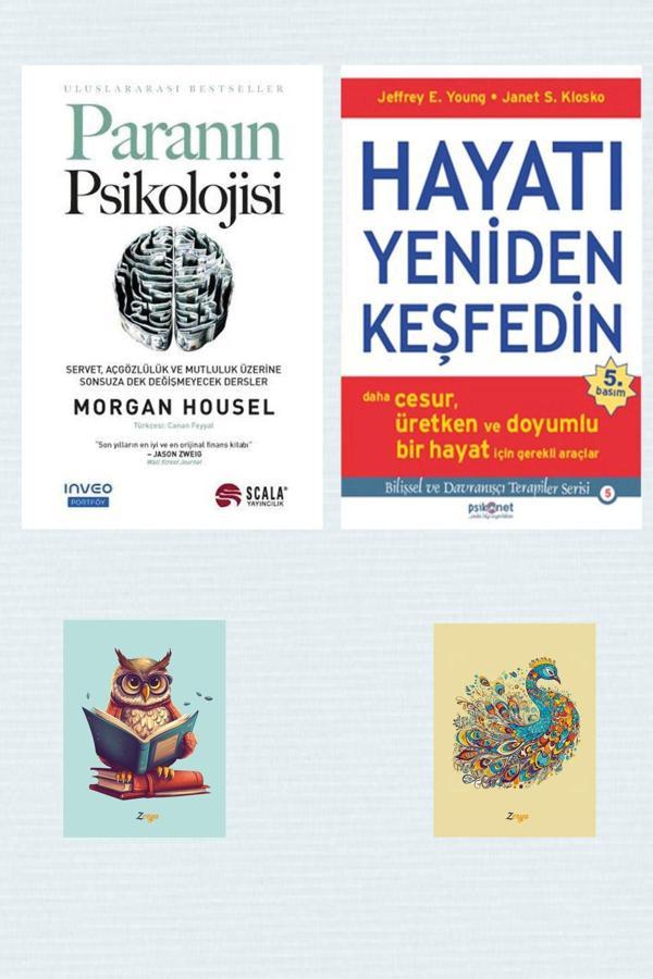 Scala Yayıncılık Paranın Psikolojisi - Morgan Housel - Hayatı Yeniden Keşfedin - Janet Klosko - Not Defterli Seti - Scala Yayıncılık - Image 1