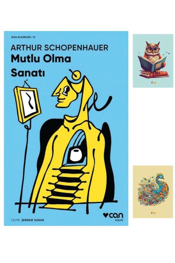 Dara Yayınları Mutlu Olma Sanatı - Arthur Schopenhauer - Can Yayınları 9789750741203 - Not Defterli Seti - Dara - Image 1