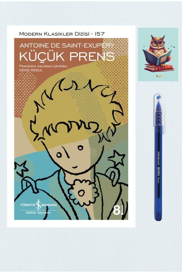 Dara Yayınları Küçük Prens - İş Bankası - Antoine De Saint-Exupery 9786254050657 - Büro Mavi Tükenmez Kalem - Dara - Image 1