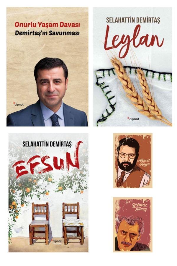 Dara Yayınları Selahattin Demirtaş'In Savunması - Onurlu Yaşam Davası- Efsun - Leylan -( 2 Adet Not Defteri ) - Dara - Image 1