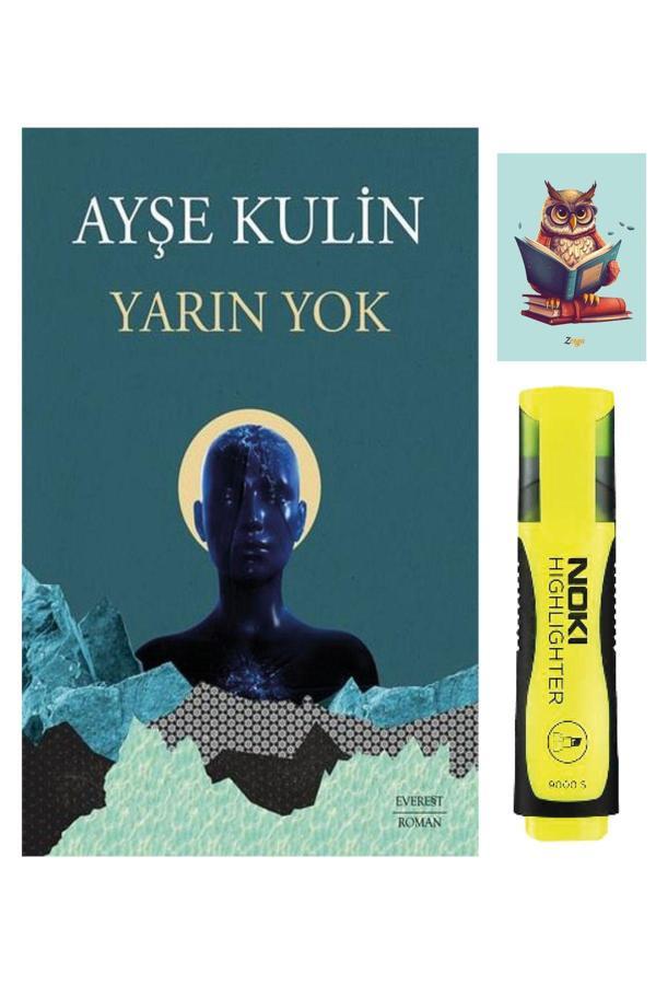 Everest Yayınları Yarın Yok - Ayşe Kulin - Sarı Fosforlu Kalem - Not Defter Seti - - Everest Yayınları - Image 1
