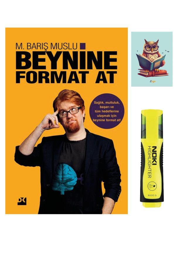 Dara Yayınları Beynine Format At - M. Barış Muslu - 9786050912579 (Fosforlu Kalem Ve Not Defterli) - Dara - Image 1