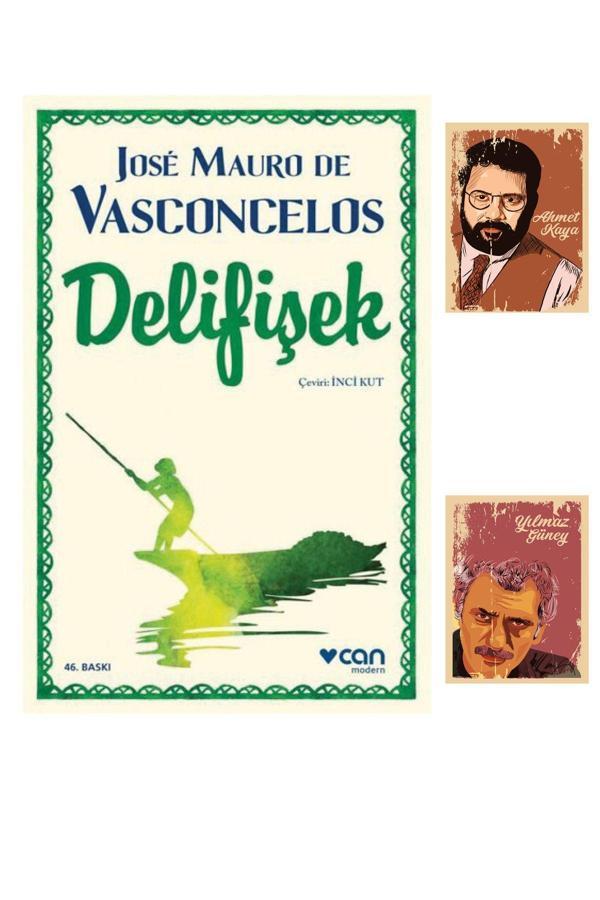 Dara Yayınları Delifişek - Jose Mauro De Vasconcelos - Can Yayınları - Ahmet Kaya Defterli (2 Not Defterli) - Dara - Image 1