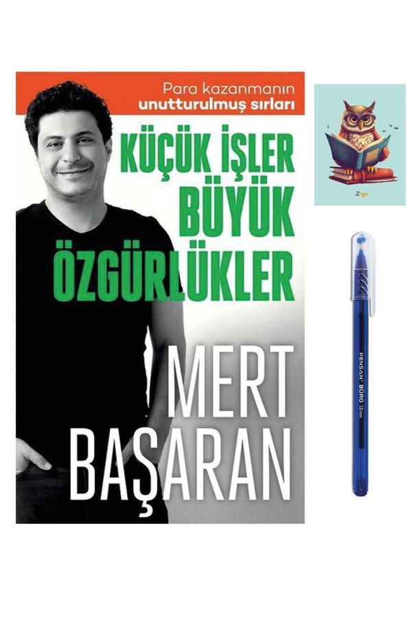 Dara Yayınları Küçük İşler Büyük Özgürlükler 9786258471175 - Butik - Mert Başaran (Tükenmez Kalem Ve Not Defterli) - Dara - Image 1