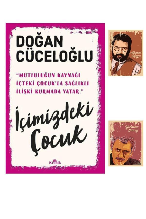 Dara Yayınları İçimizdeki Çocuk - Doğan Cüceloğlu Kitapları - Kronik Kitap - Ahmet Kaya Defterli (2 Not Defterli) - Dara - Image 1