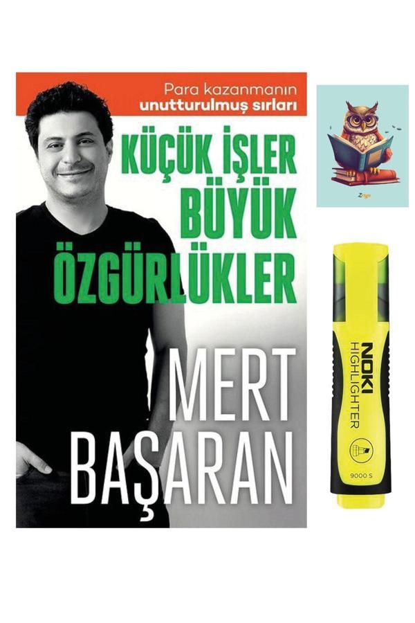 Dara Yayınları Küçük İşler Büyük Özgürlükler 9786258471175 - Butik - Mert Başaran (Fosforlu Kalem Ve Not Defterli) - Dara - Image 1