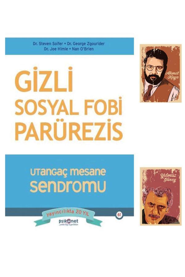 Psikonet Gizli Sosyal Fobi Parürezis - Utangaç Mesane Sendromu-Steven Soifer -Not Defteri- Seti - Psikonet - Image 1
