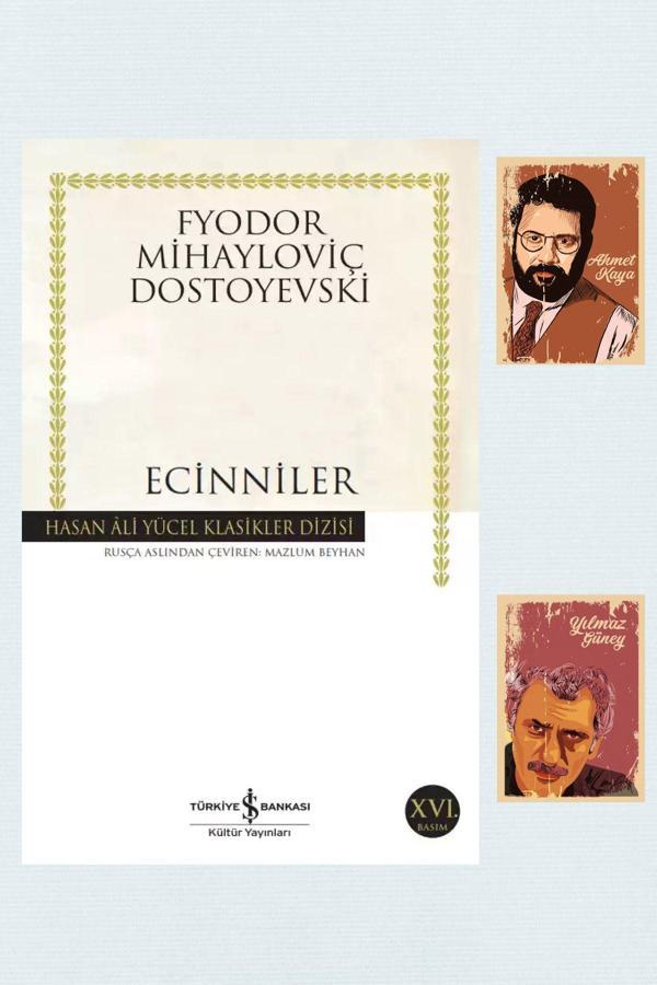 Dara Yayınları Ecinniler - Hasan Ali Yücel Klasikleri -Fyodor Mihayloviç Dostoyevski-9786053605669 (2 Not Defterli) - Dara - Image 1