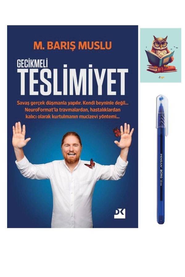 Dara Yayınları Gecikmeli Teslimiyet - M. Barış Muslu - Doğan Kitap - 9786050982800 - Büro Mavi Tükenmez Kalem - Dara - Image 1