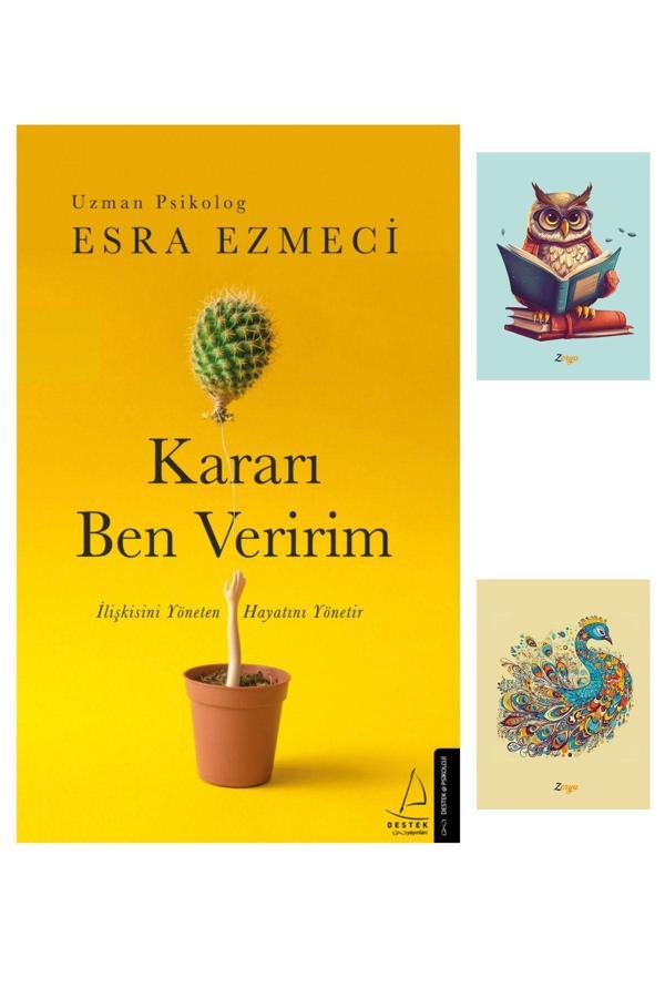 Dara Yayınları Esra Ezmeci - Kararı Ben Veririm 9786053118602 - Not Defterli Seti - Dara - Image 1