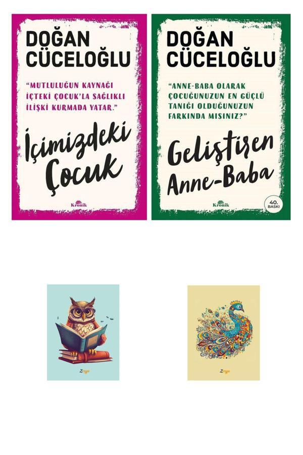 Dara Yayınları Doğan Cüceloğlu Kitapları - Geliştiren Anne Baba - İçimizdeki Çocuk (2 Not Defterli) - Dara - Image 1