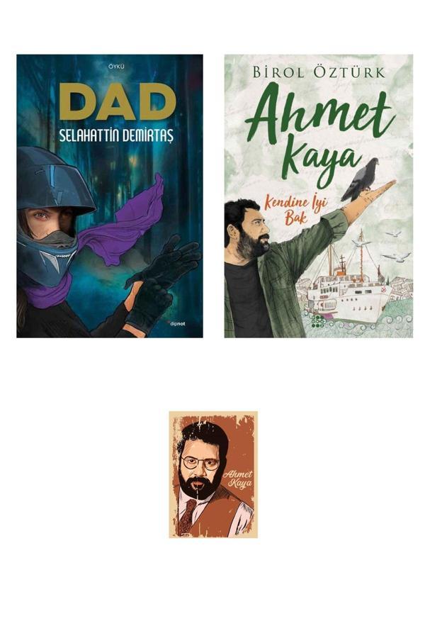 Dipnot Yayınları Dad Selahattin Demirtaş - Ahmet Kaya Hayatı Defterli Özel Seti - Dipnot Yayınları - Image 1