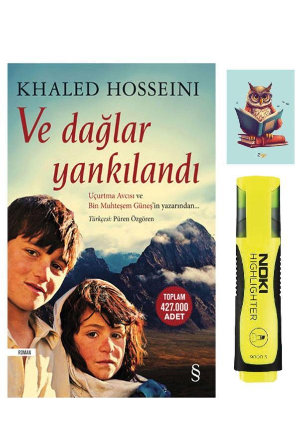 Everest Yayınları Ve Dağlar Yankılandı - Khaled Hosseini - Sarı Fosforlu Kalem - Not Defter Seti - Everest Yayınları - Image 1
