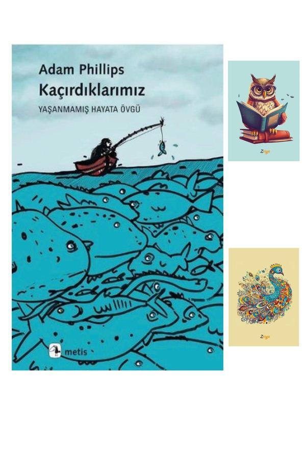 Dara Yayınları Kaçırdıklarımız - Adam Phillips - Metis Yayınları - 9786053160076 (2 Not Defterli) - Dara - Image 1