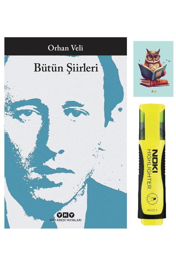 Yapı Kredi Yayınları Orhan Veli Bütün Şiirleri - Orhan Veli Kanık - (Fosforlu Ve Baykuş Not Defterli) - Yapı Kredi Yayınları - Image 1