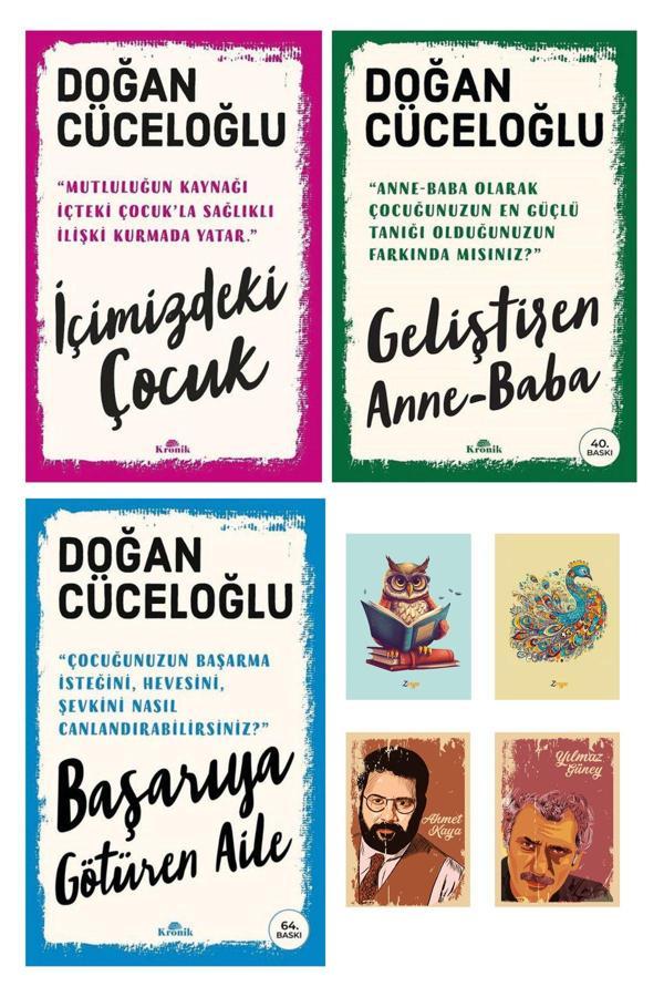 Dara Yayınları Doğan Cüceloğlu - Geliştiren Anne Baba - Başarıya Götüren Aile - İçimizdeki Çocuk (4 Not Defterli) - Dara - Image 1
